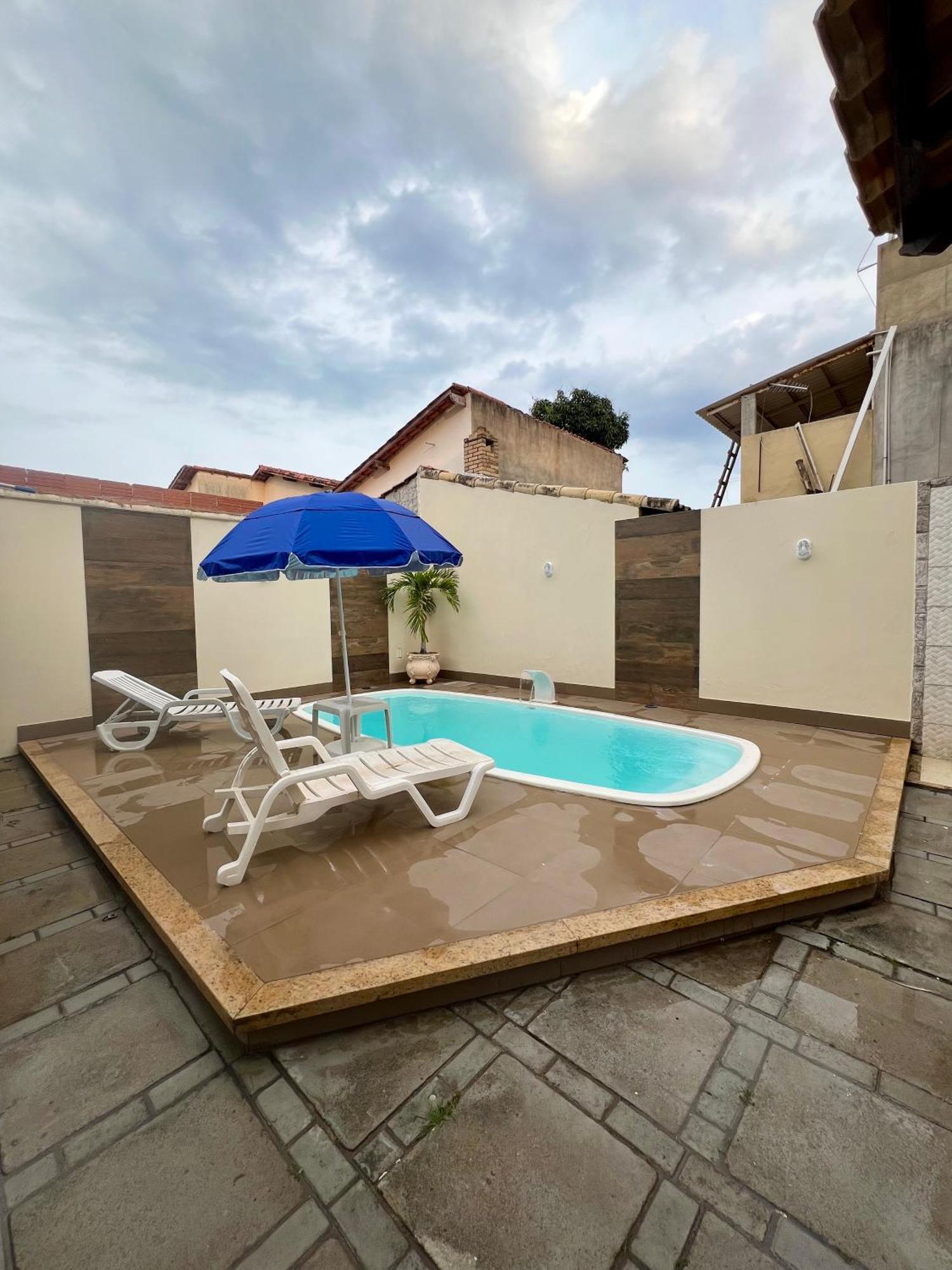Casa Com Piscina, Churrasqueira E Ar Condicionado Em Condominio كابو فريو المظهر الخارجي الصورة