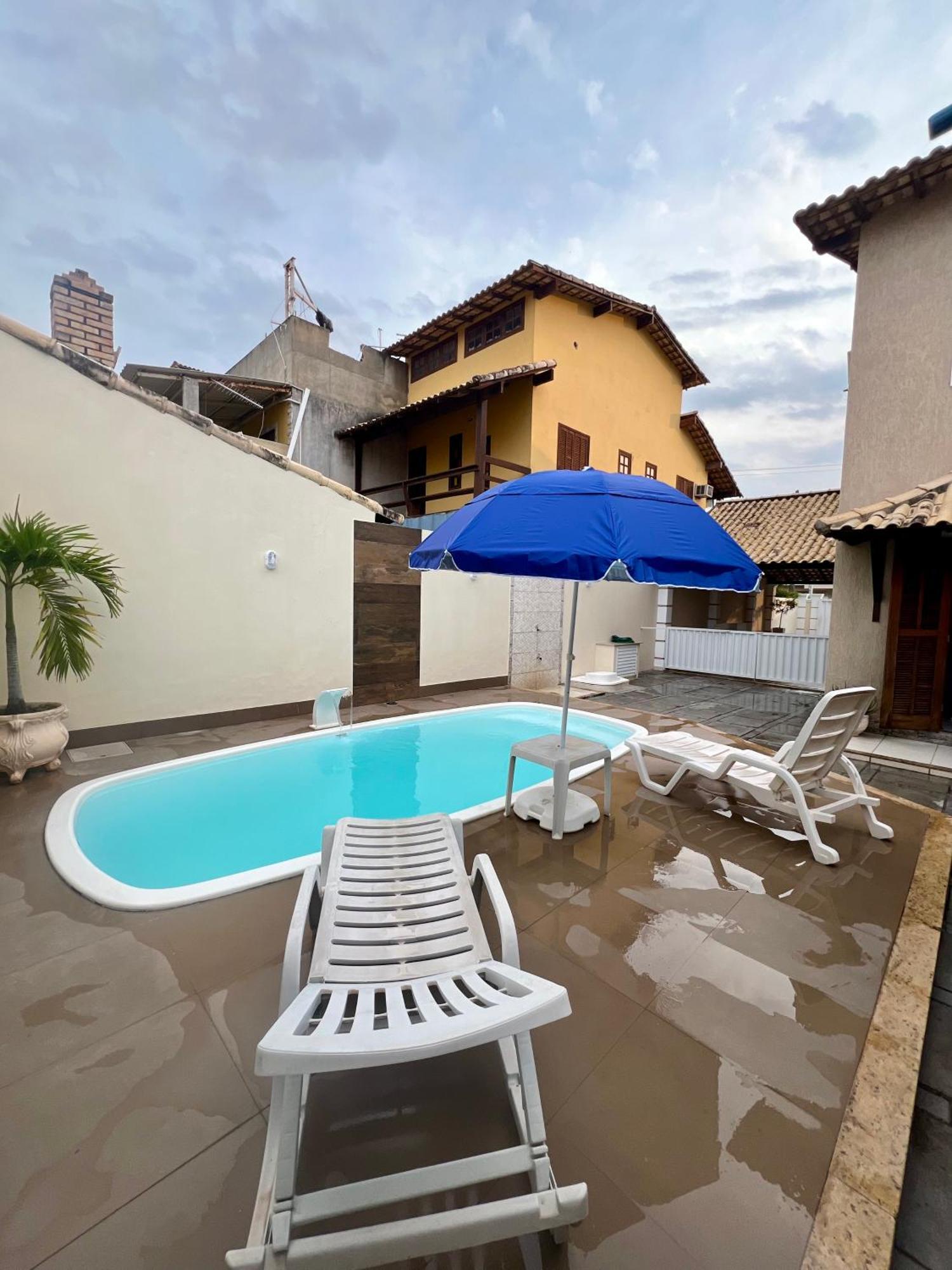 Casa Com Piscina, Churrasqueira E Ar Condicionado Em Condominio كابو فريو المظهر الخارجي الصورة