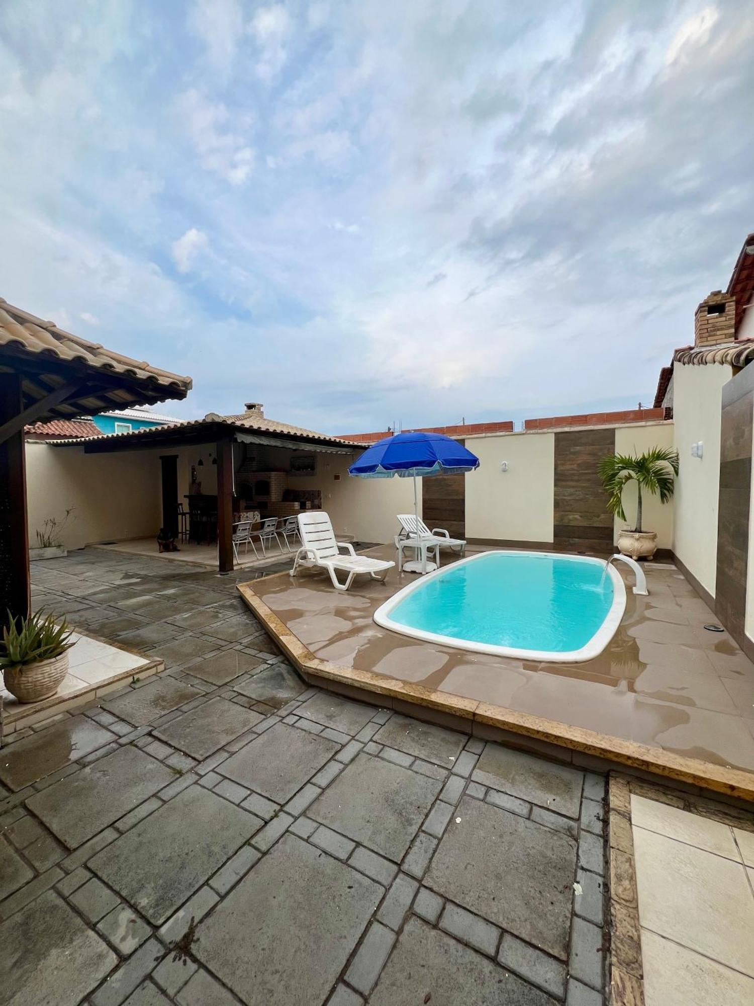 Casa Com Piscina, Churrasqueira E Ar Condicionado Em Condominio كابو فريو المظهر الخارجي الصورة