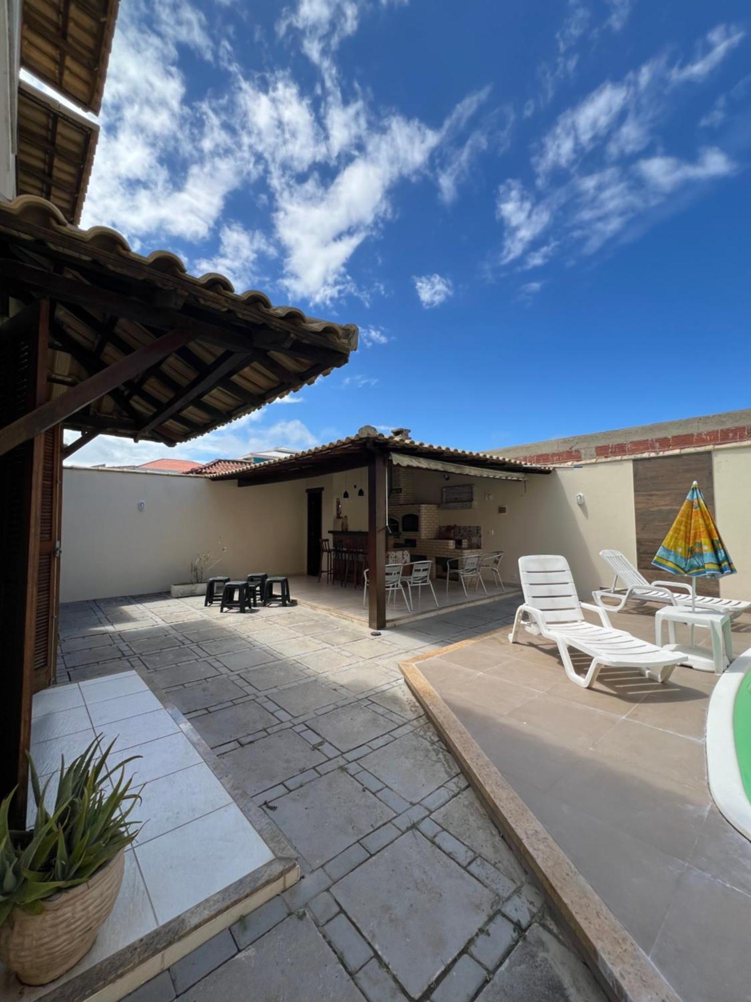 Casa Com Piscina, Churrasqueira E Ar Condicionado Em Condominio كابو فريو المظهر الخارجي الصورة
